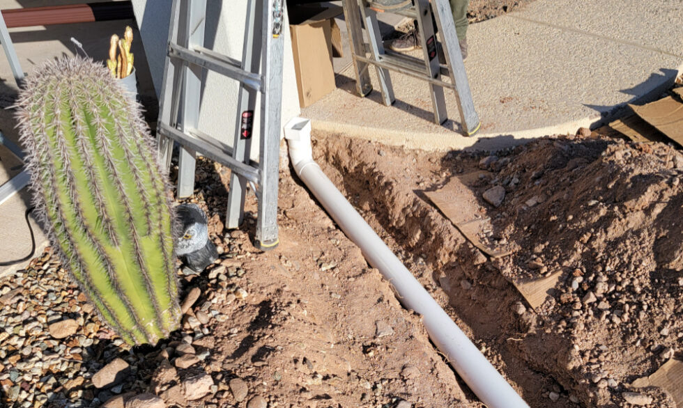 Underground Gutter Drainage Installation Explained Casa Roland